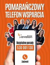 Pomarańczowy Telefon Wsparcia Fundacji Avalon – bezpłatna pomoc dla osób z niepełnosprawnościami